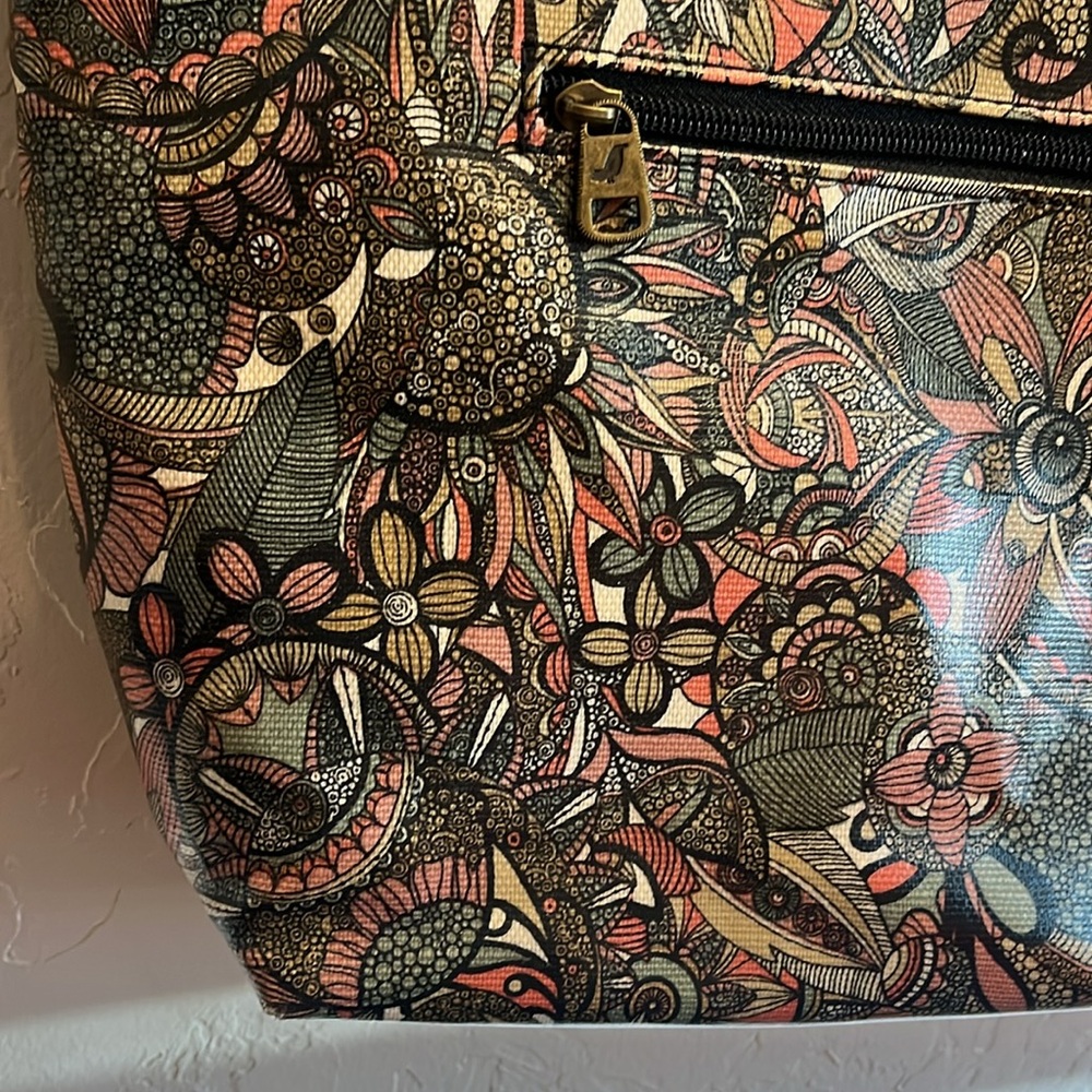 Sakroots Sienna Spirit Desert Patterned Metro Tote Bag - Picture 9 of 14